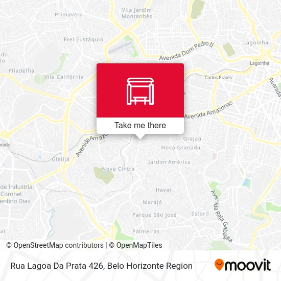Rua Lagoa Da Prata 426 map