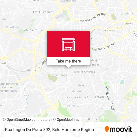 Rua Lagoa Da Prata 892 map