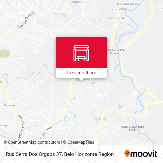 Rua Serra Dos Orgaos 37 map