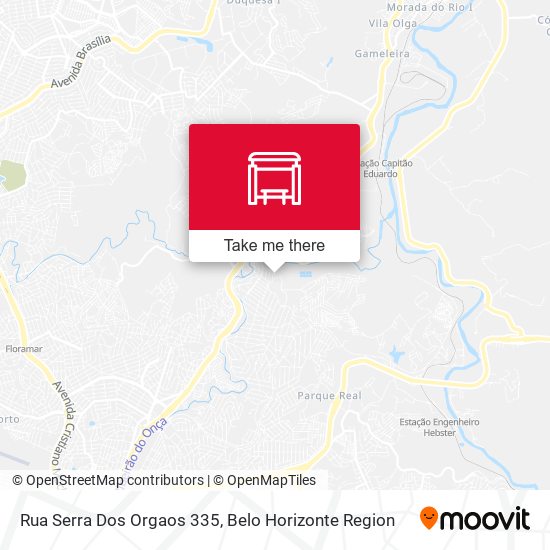 Rua Serra Dos Orgaos 335 map