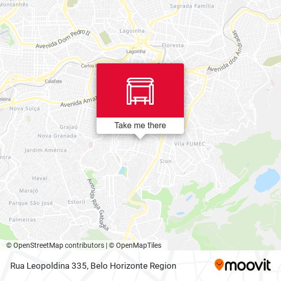 Rua Leopoldina 335 map