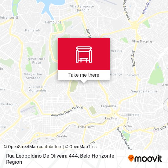 Rua Leopoldino De Oliveira 444 map