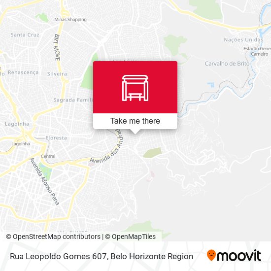 Rua Leopoldo Gomes 607 map