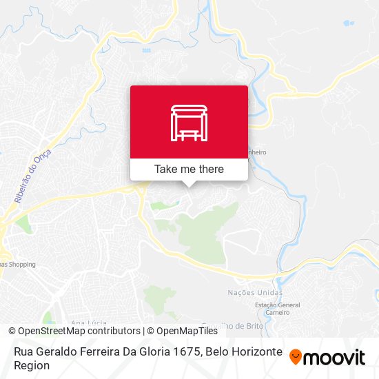Rua Geraldo Ferreira Da Gloria 1675 map