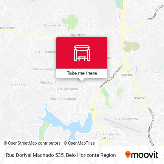 Rua Dorival Machado 535 map