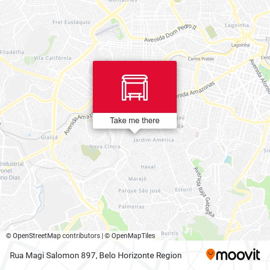 Rua Magi Salomon 897 map