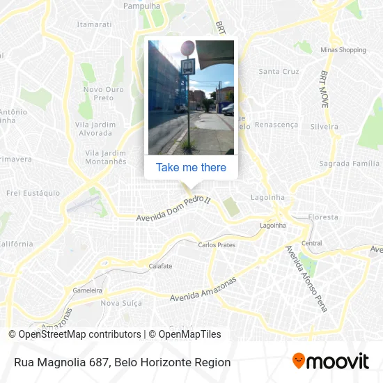 Rua Magnolia 687 map