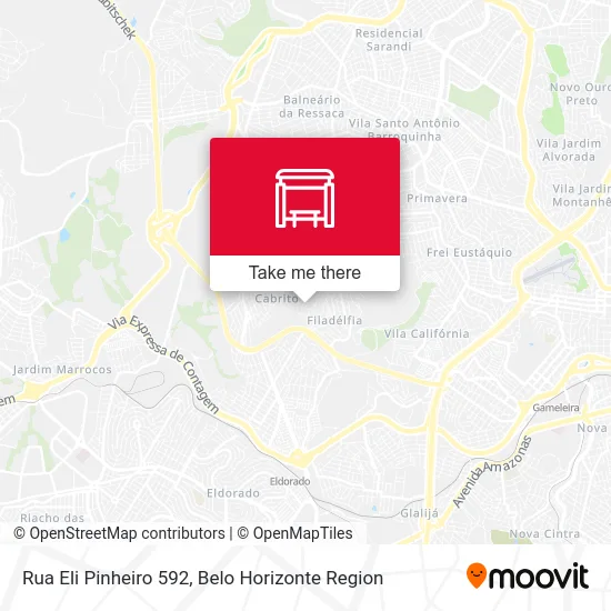 Rua Eli Pinheiro 592 map
