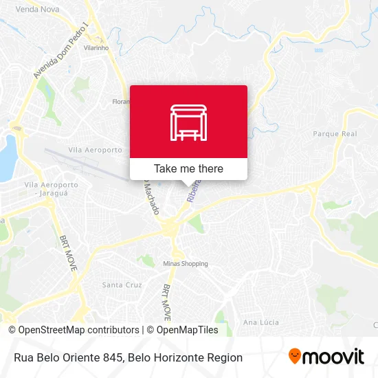 Rua Belo Oriente 845 map