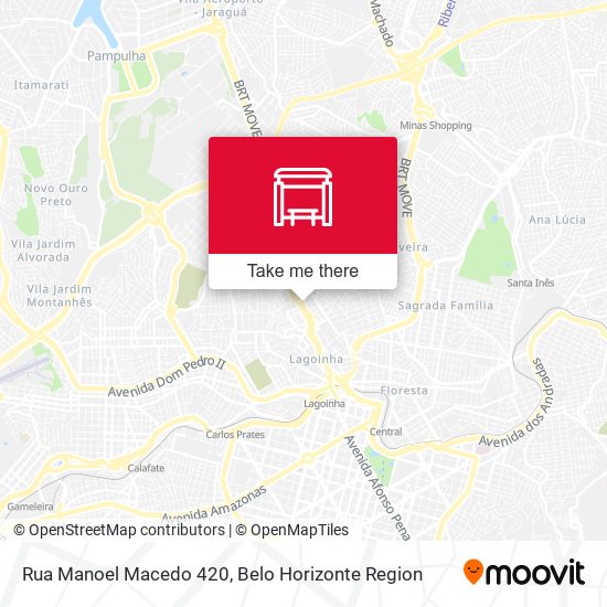 Rua Manoel Macedo 420 map