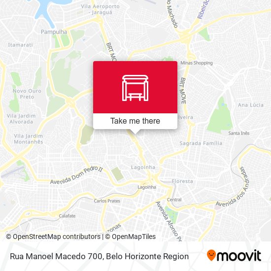 Rua Manoel Macedo 700 map