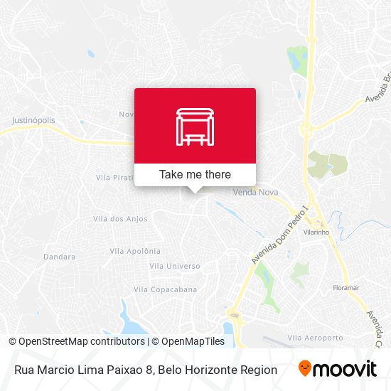 Rua Marcio Lima Paixao 8 map