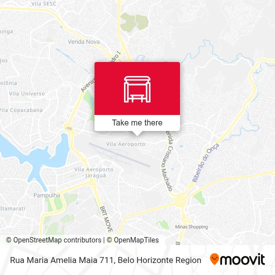 Rua Maria Amelia Maia 711 map
