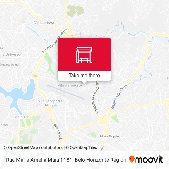 Mapa Rua Maria Amelia Maia 1181