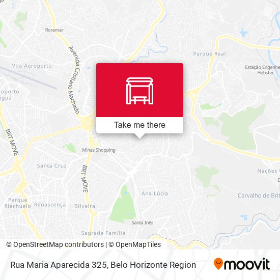 Rua Maria Aparecida 325 map