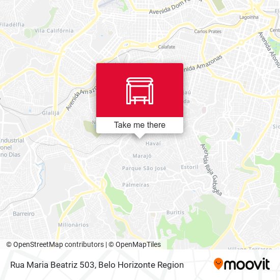 Rua Maria Beatriz 503 map