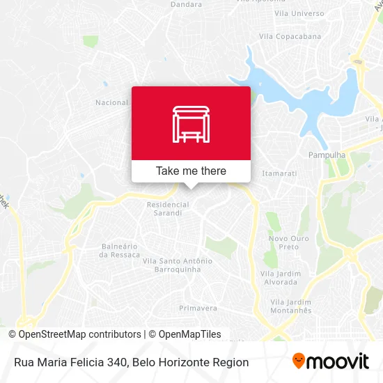 Rua Maria Felicia 340 map