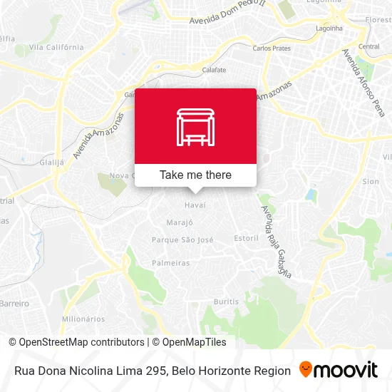 Rua Dona Nicolina Lima 295 map