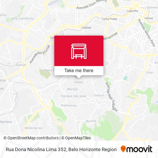 Rua Dona Nicolina Lima 352 map