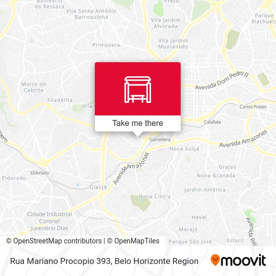 Rua Mariano Procopio 393 map