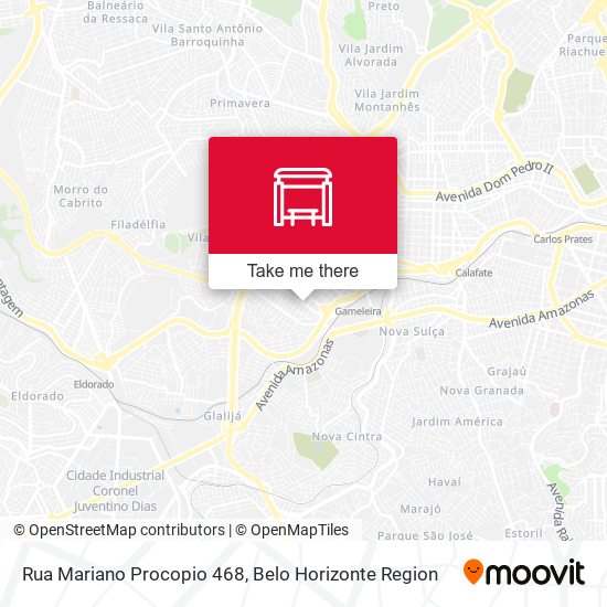 Rua Mariano Procopio 468 map
