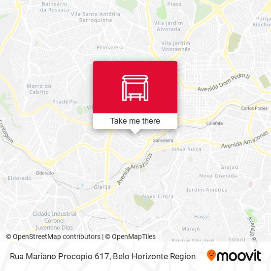 Rua Mariano Procopio 617 map