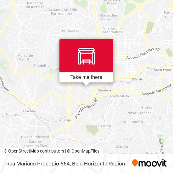 Rua Mariano Procopio 664 map