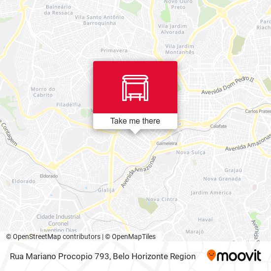 Rua Mariano Procopio 793 map