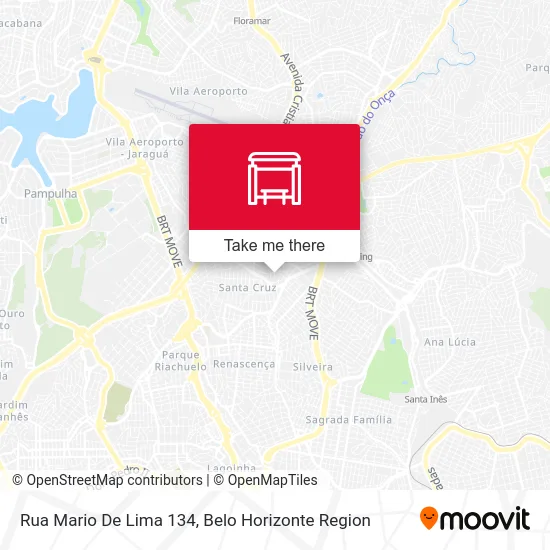 Rua Mario De Lima 134 map