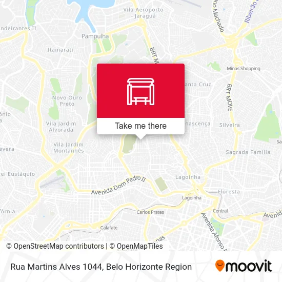 Rua Martins Alves 1044 map