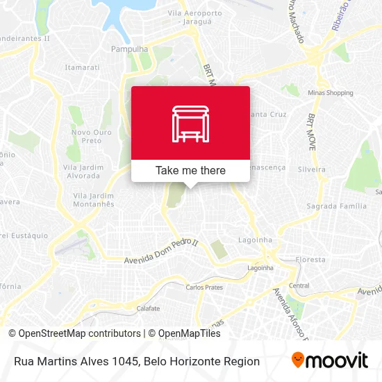 Rua Martins Alves 1045 map