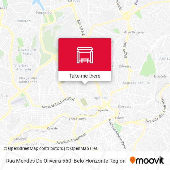 Rua Mendes De Oliveira 550 map