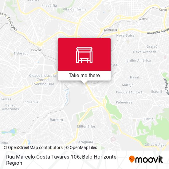 Rua Marcelo Costa Tavares 106 map