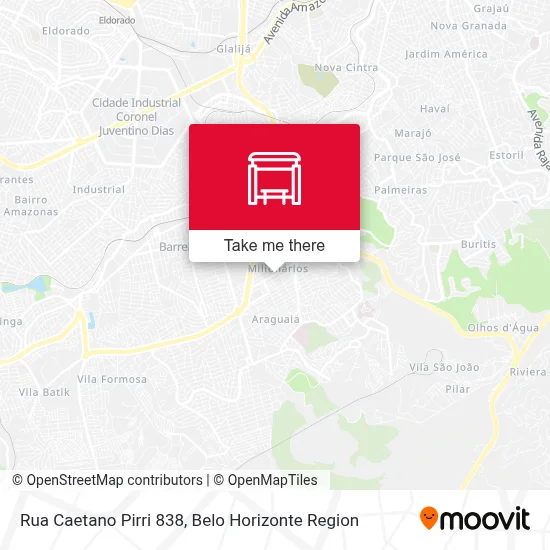 Rua Caetano Pirri 838 map