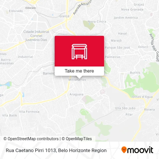 Rua Caetano Pirri 1013 map