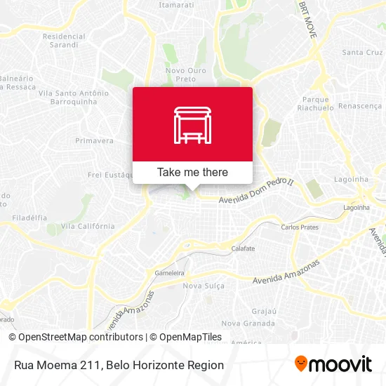 Rua Moema 211 map