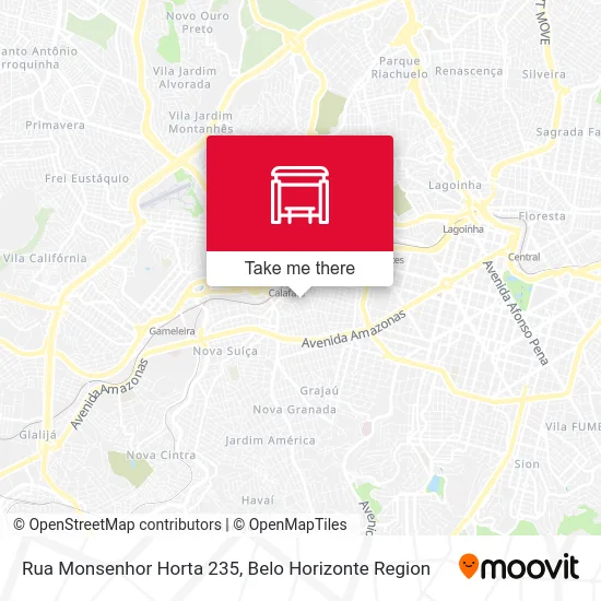 Rua Monsenhor Horta 235 map