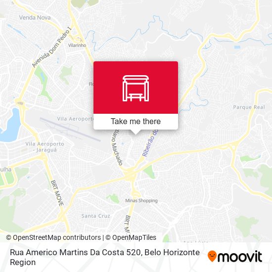 Rua Americo Martins Da Costa 520 map