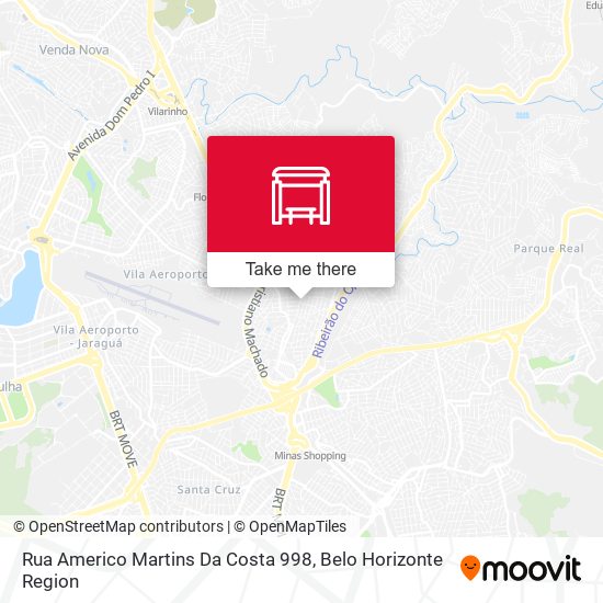 Rua Americo Martins Da Costa 998 map