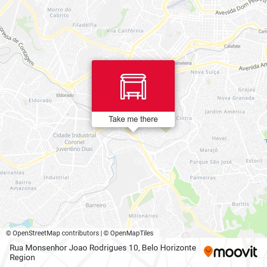 Rua Monsenhor Joao Rodrigues 10 map