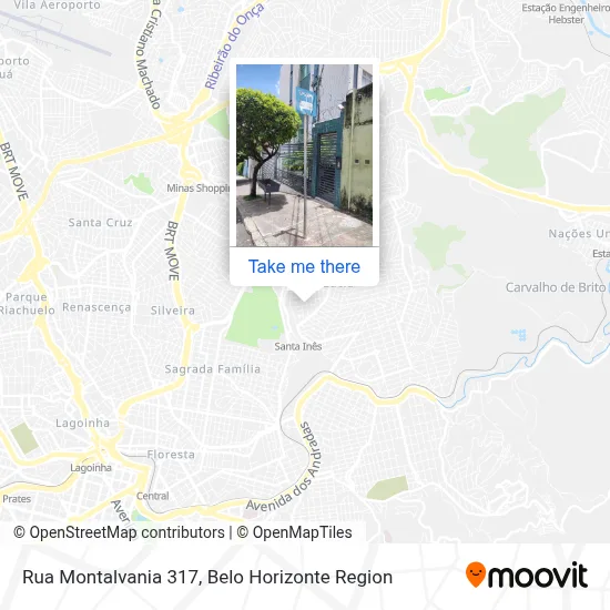 Rua Montalvania 317 map