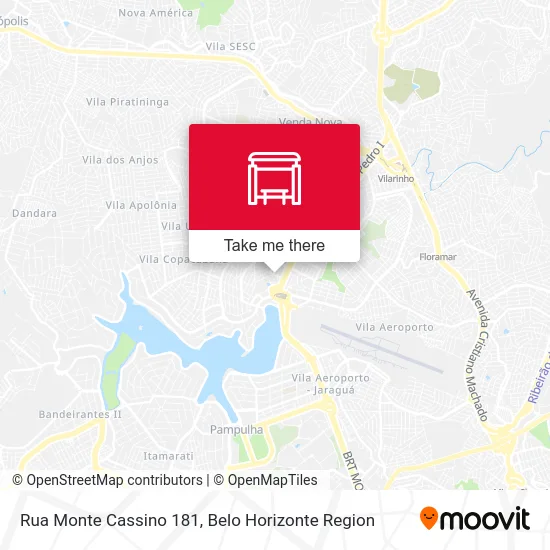 Rua Monte Cassino 181 map