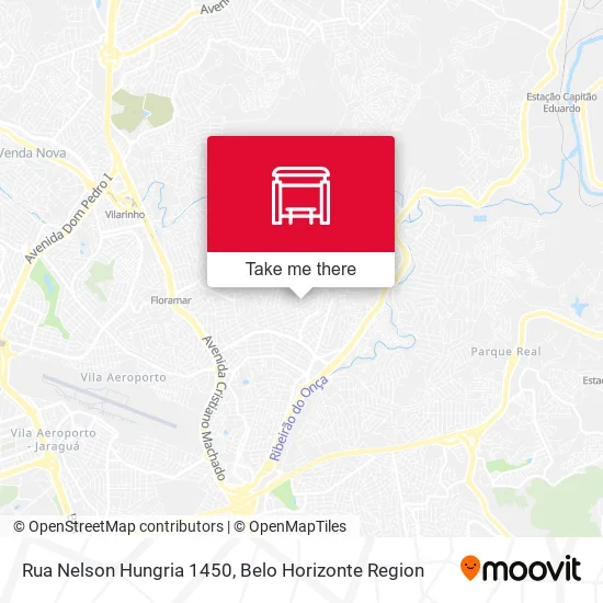 Mapa Rua Nelson Hungria 1450