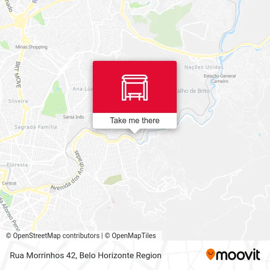 Rua Morrinhos 42 map