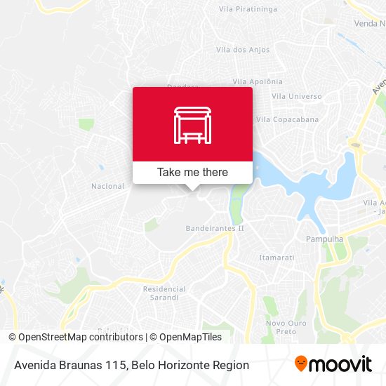 Avenida Braunas 115 map