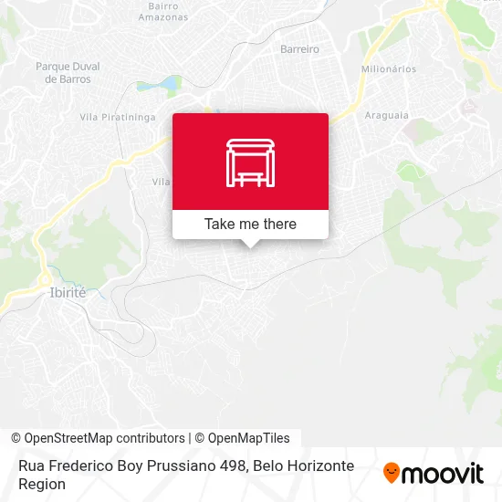 Rua Frederico Boy Prussiano 498 map