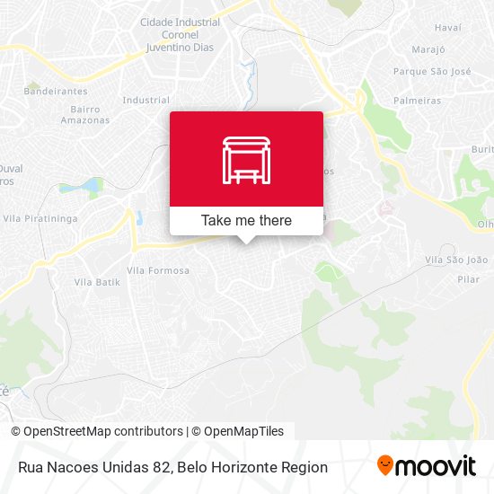Rua Nacoes Unidas 82 map