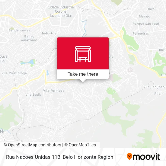 Rua Nacoes Unidas 113 map