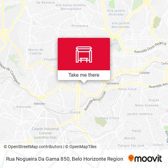 Rua Nogueira Da Gama 850 map