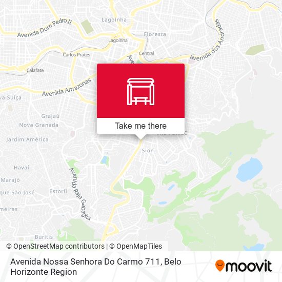 Avenida Nossa Senhora Do Carmo 711 map